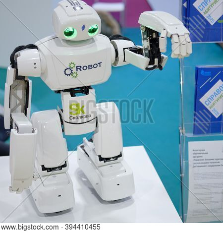 Skolkovo Robot From Fefu (far Eastern University) At The Exhibition Days Of The Far East - Moscow, R