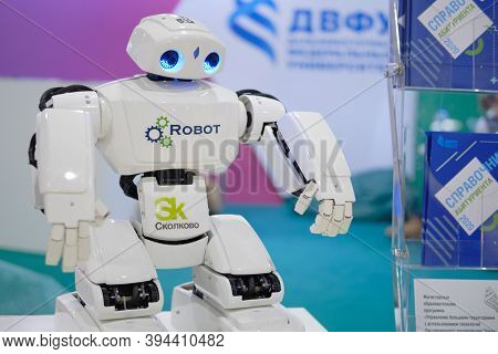Skolkovo Robot From Fefu (far Eastern University) At The Exhibition Days Of The Far East - Moscow, R