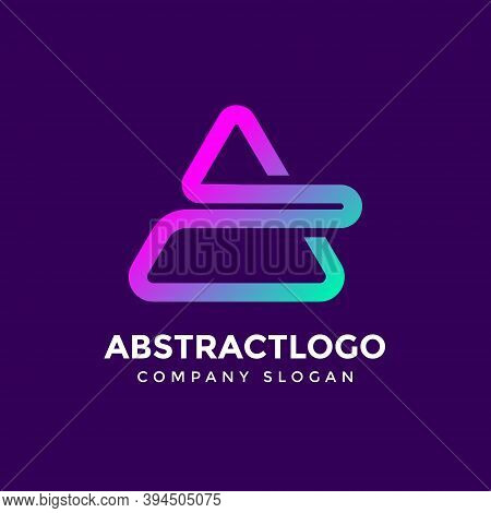 Green A Letter Logo Icon Vector Element