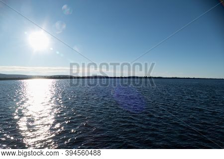 Upper Reservoir Of Dlouhe Strane Water Power Plant In Jeseniky In Czechia