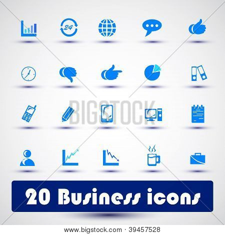 Business icon color