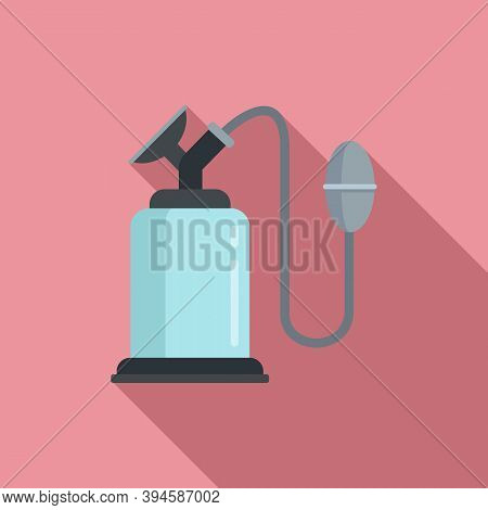 Hand Breast Pump Icon. Flat Illustration Of Hand Breast Pump Vector Icon For Web Design