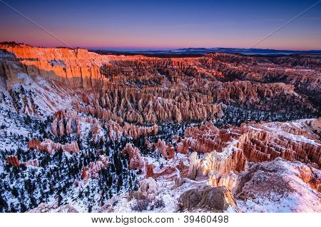 Dobré ráno Bryce Canyon