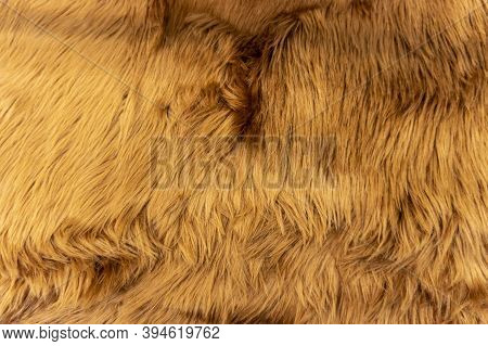 Background, Texture Carpet Of Artificial Fur, 

Red Color
