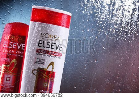 Containers Of Loreal Products In The Bathroom
