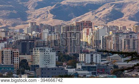 Tbilisi, Georgia -7 November, 2020: Residential Area Didi Dighomi In The City Of Tbilisi