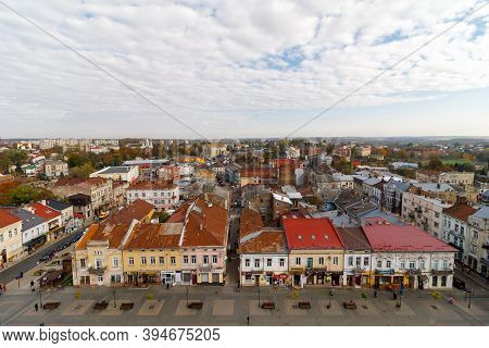 Drohobych, Ukraine - May 29, 2020: Panorama Of The Ancient City From A Height