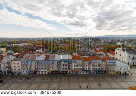 Drohobych, Ukraine - May 29, 2020: Panorama Of The Ancient City From A Height
