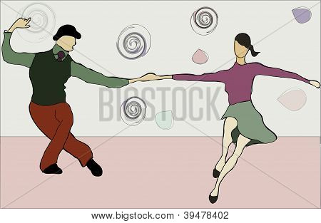 Качели танцоров