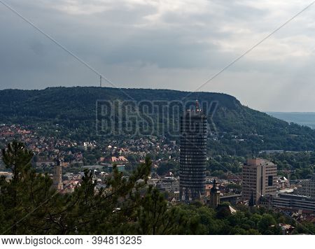 Viewpoint In Jena At Summer At Autumn From Landgrafen