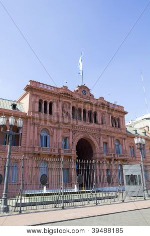 Casa Rosada (pink hus)