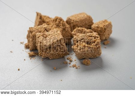 Side View Herb Medicine Liushenqu Or Maticated Leaven