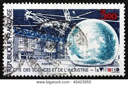Postage Stamp France 1986 La Villette, Paris