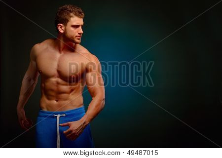 sportliche junge Mann portrait