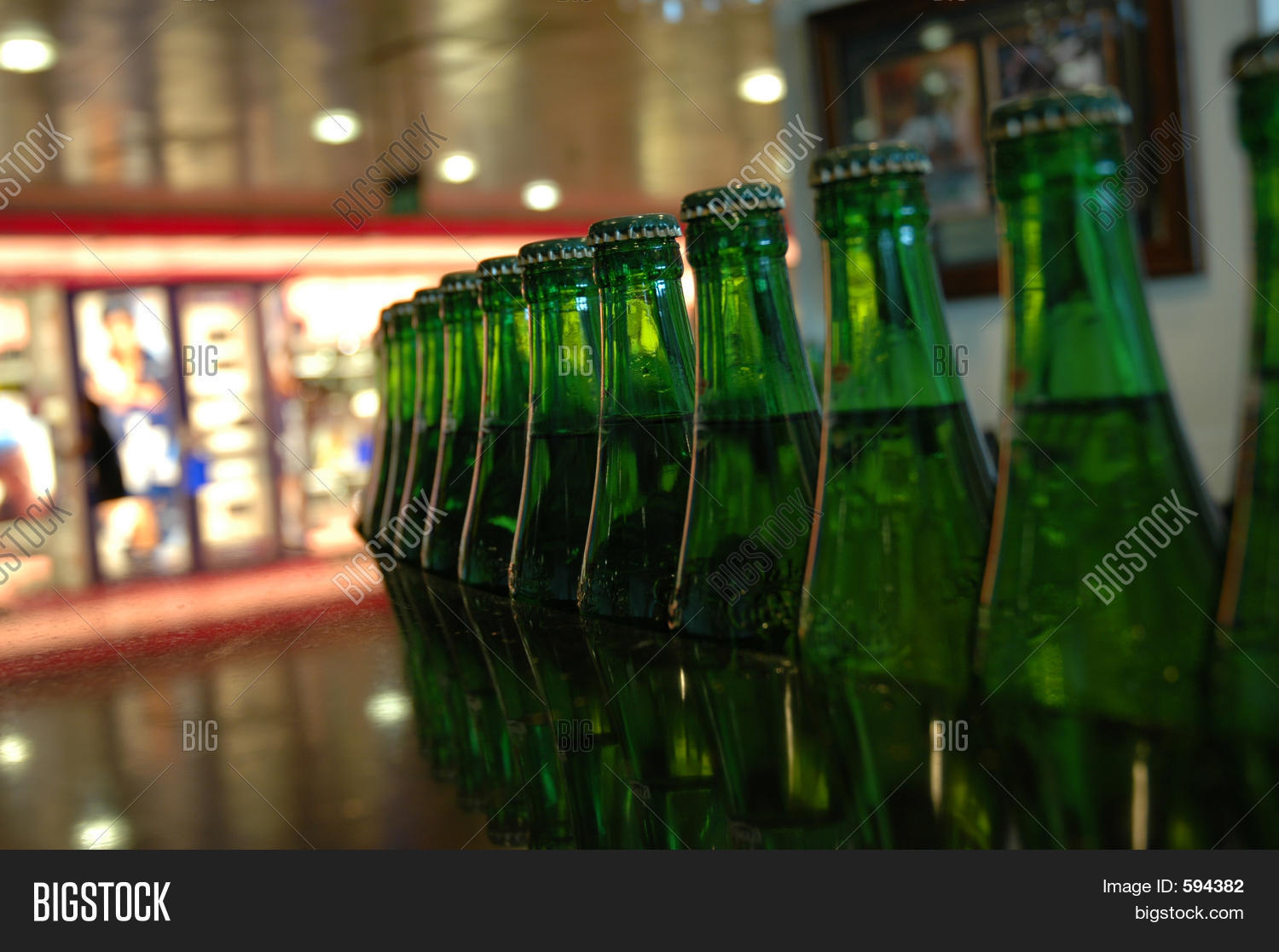Beer Bottles Bar Image & Photo (Free Trial) Bigstock