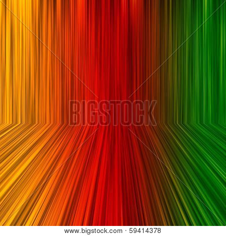 Rainbow Perspective Background