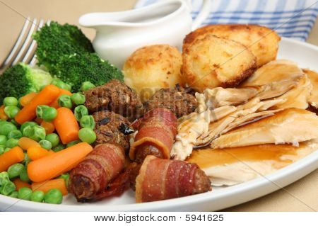Cena pollo arrosto