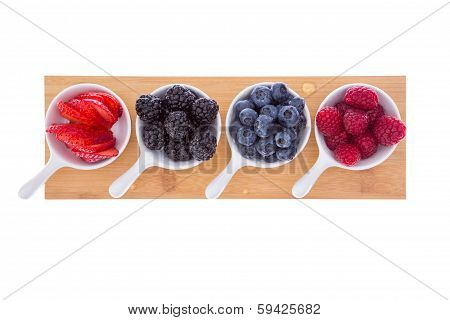 Variety Of Fresh Ripe Autumn Berries