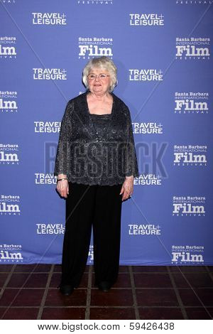 SANTA BARBARA - FEB 4:  June Squibb at the Santa Barbara International Film Festival Virtuosos Awards at Arlington Theater on February 4, 2014 in Santa Barbara, CA