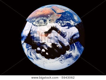 World handshake