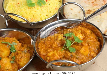 Farina di Curry di pollo indiano