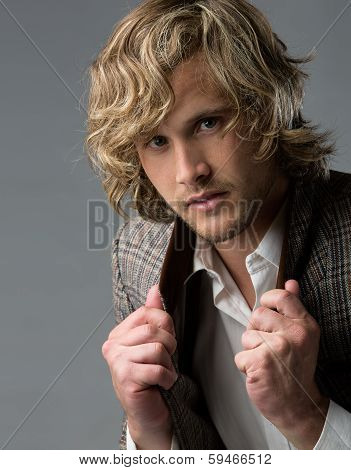 Handsome Caucasian Man