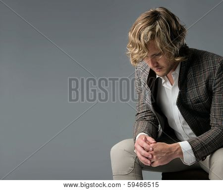Handsome Caucasian Man