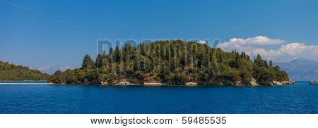 The Scorpios island in Nidri Lefkada Greece