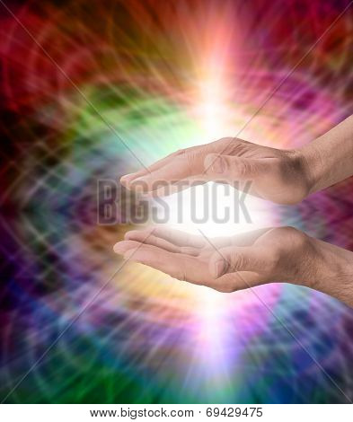 Rainbow healing energy