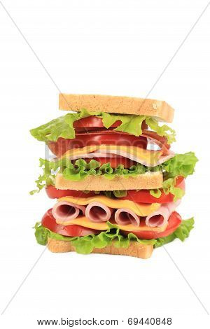 Big resh sandwich.