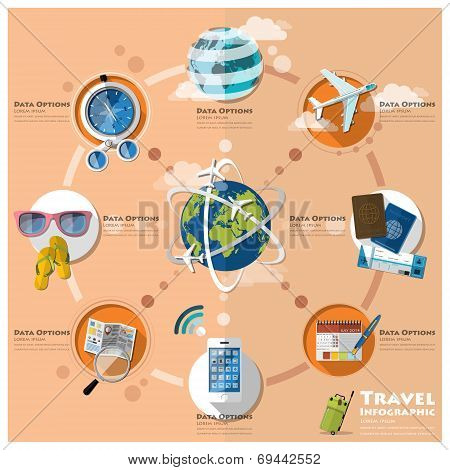 Travel And Journey Business Infographic