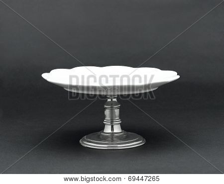 A porcelain dessert stand