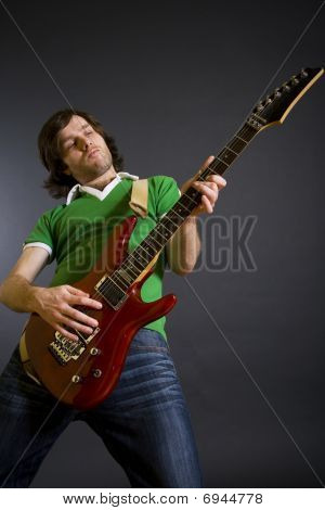 Elektrisk Guitar Player