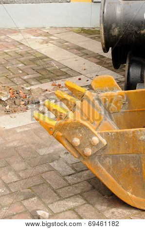 Back hoe bucket