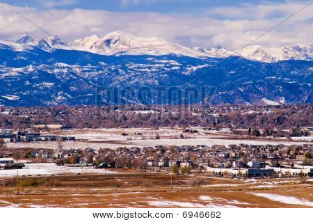 Colorado vinter bjerge