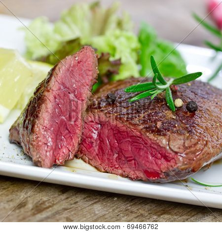 grilled steak
