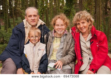 Family on vacation