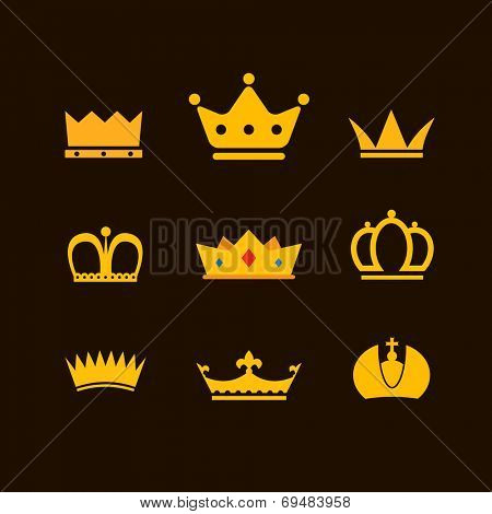 Different crowns collection