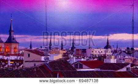 Beautiful urban landscape