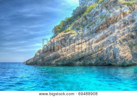 Hdr Rocky Shore