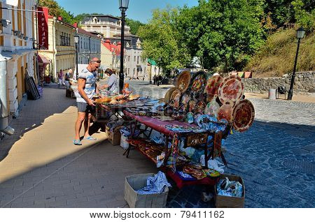 Andreyevskiy Spusk (andrew's Descent), Kiev