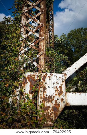 Rusted Support