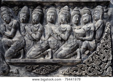 Decorative Lintel , Thailand