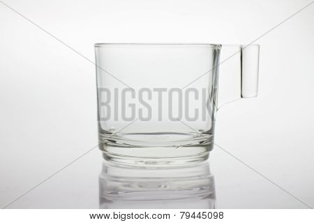 Glass Cup  With Handle