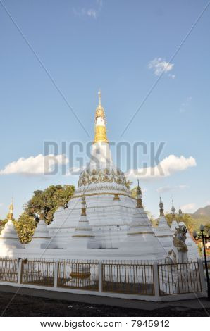 pagoda blanca
