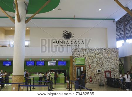 Terminal B In Punta Cana International Airport
