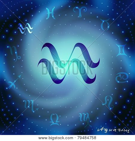 Aquarius symbol