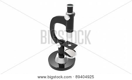 Scientific microscope with reflections