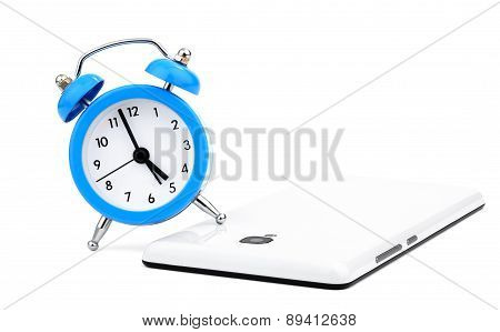 Alarm clock and phone