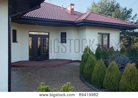 Front Of Parter Villa